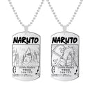 Fio Medalhão Anime Naruto vários personagens tamanho infantil juvenil