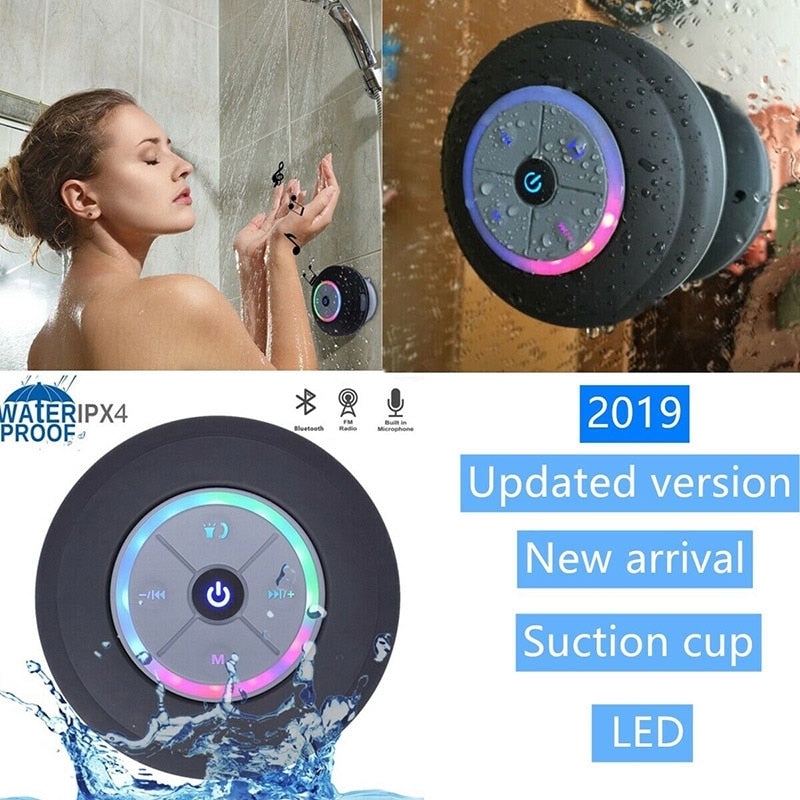 COLUNA DE CHUVEIRO PORTÁTIL SOUNDBOT SB510 HD PROVA DE ÁGUA- NOVO - GameShop Angola