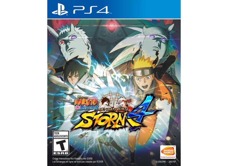 NARUTO SHIPPUDEN ULTIMATE NINJA STORM 4 - NOVO - PS4