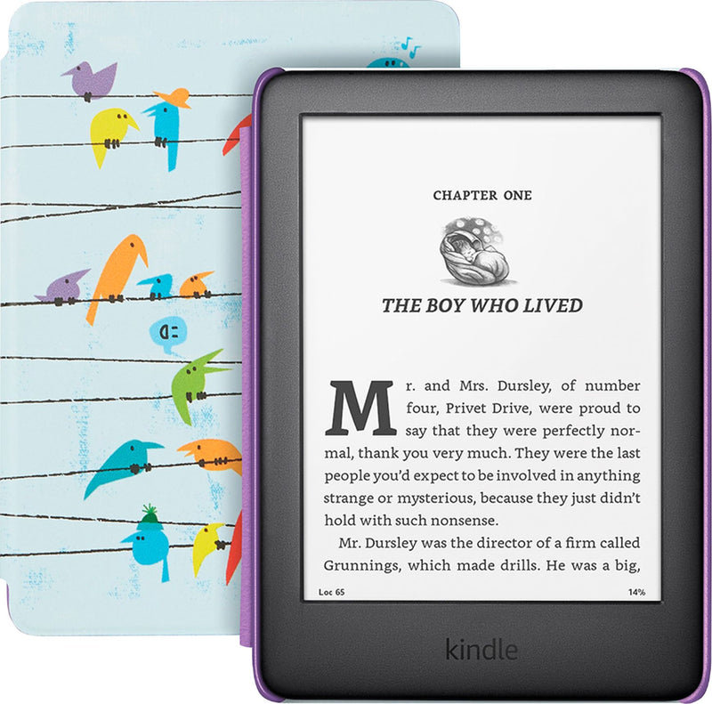 TABLET DE LEITURA Kindle Kids AMAZON Carta E Ink Touchscreen E-Reader - RENOVADO DE FABRICA -