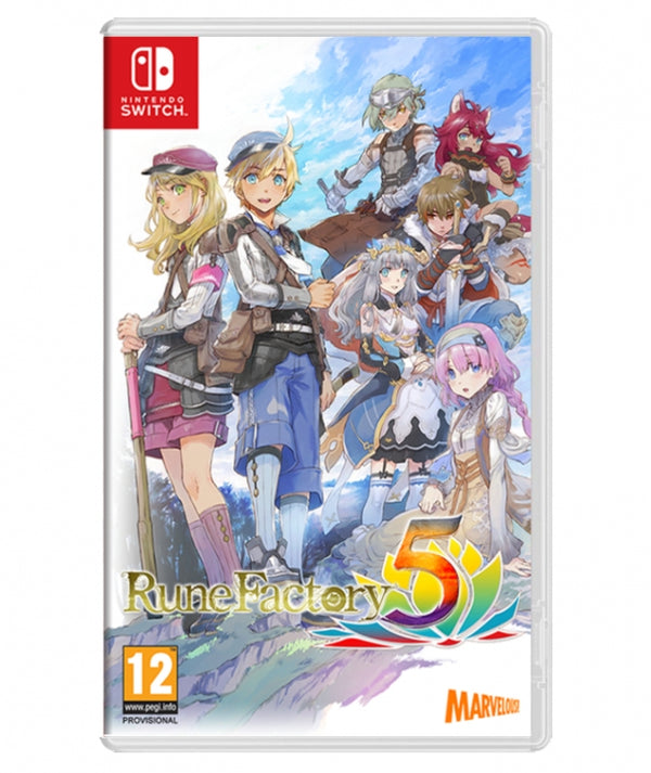 RUNE FACTORY 5 Switch  - NINTENDO NOVO