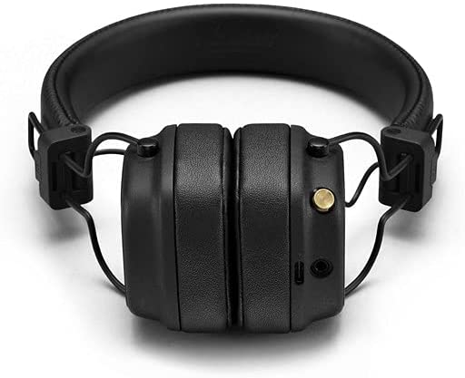 AUSCULTADORES PROFISSIONAL BLUETOOTH MARSHALL MAJOR IV - Preto (EUA) - NOVO - GameShop Angola