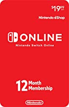 NINTENDO SWTICH ONLINE  Individual Membership eGIFT (Conta Americana) - DIGITAL - Envio por Email/WhatsApp