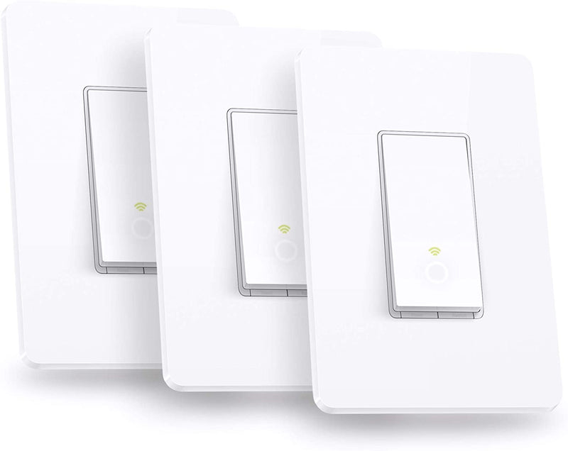 Interruptor Inteligente WiFi Pacote de 3, Compatível com  Alexa, Google Home e SmartThings, Smart Home Remote Control - NOVO