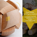 6 Quebra-cabeças de madeira 3D Estimula Cérebro - GameShop Angola