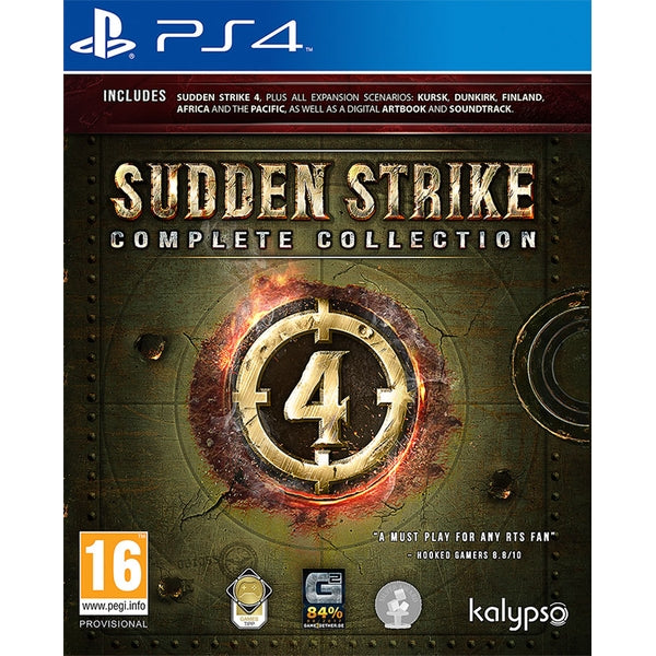 SUDDEN STRIKE 4 COMPLETE COLLECTION - NOVO - PS4