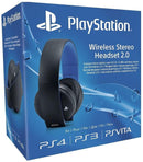 AUSCULTADORES SONY PLAYSTATION WIRELESS STEREO 2.0 - BLACK PS4/PS3/PS Vita SEMINOVO (NA CAIXA COM TUDO) - GameShop Angola