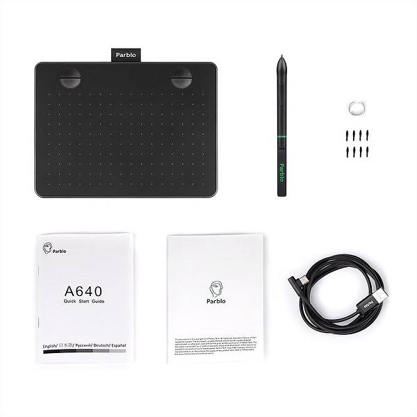 MESA DIGITALIZADORA PARA DESENHO Parblo A640- NOVO
