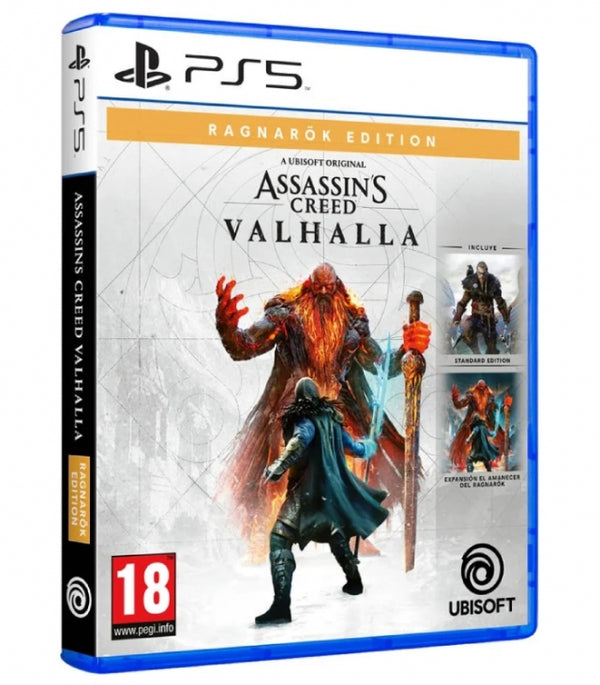 ASSASSINS CREED VALHALLA Ragnarok Edition PS5 - NOVO