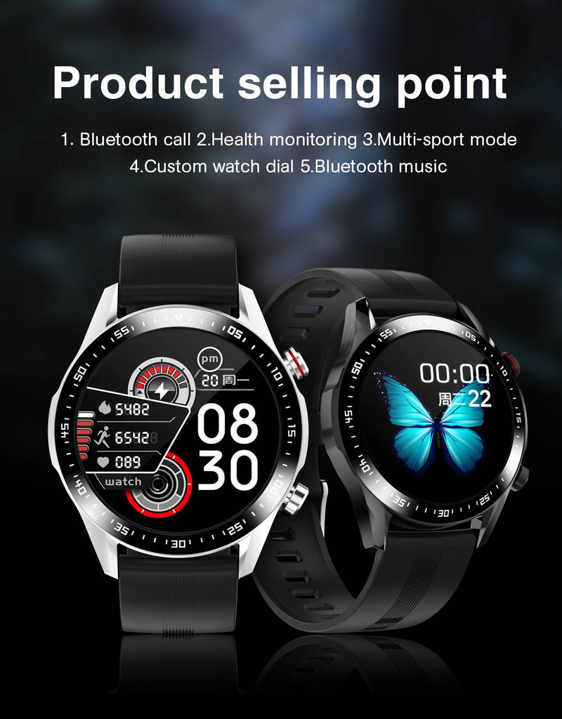 RELOGIO INTELIGENTE SMART WATCH (2 BRACELETES)