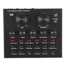 Mini Placa Misturadora de Som Alterador De Voz Placa de Som para live Streaming com efeitos (V8S)  NOVO