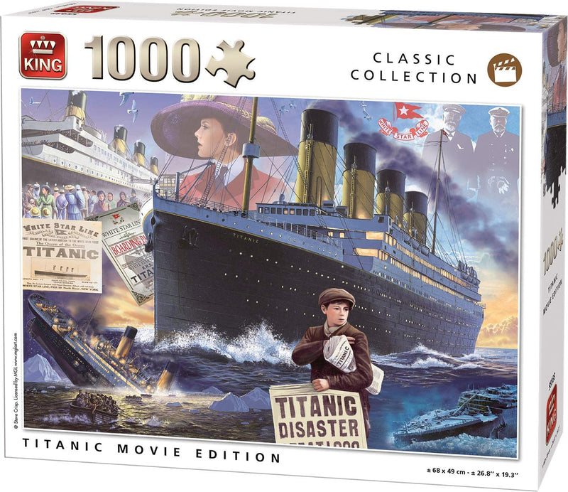 Puzzle Titanic Edição do Filme 1000  Peças