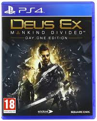 DEUS EX: MANKIND DIVIDED - NOVO - PS4