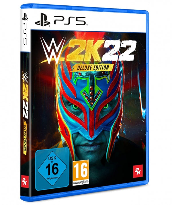WWE 2K22 Deluxe Edition (Oferta DLC) PS5 - NOVO Pré-venda - Lançamento: 8 MARÇO 2022